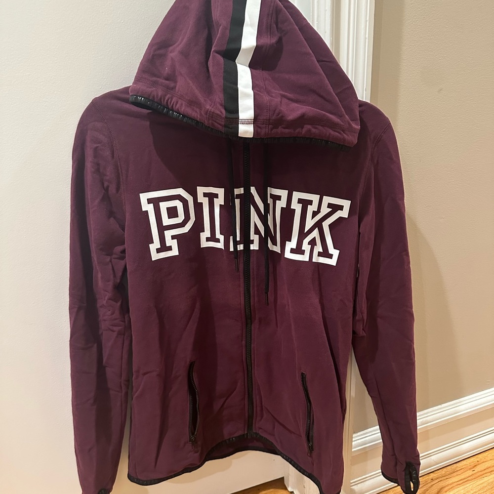 PINK Victoria's Secret Maroon Hoodie